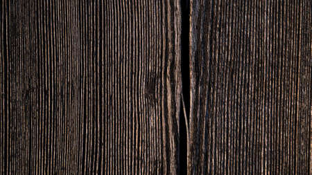 Texture of old wooden Board with crackの写真素材