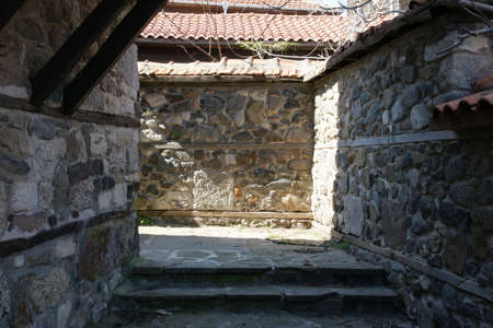 old courtyardの写真素材