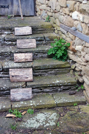 old staircaseの写真素材
