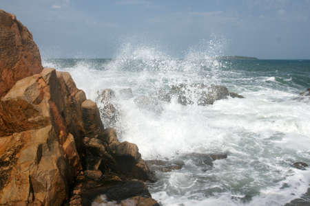 rocks and island 11の写真素材