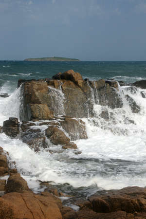 rocks and island 15の写真素材