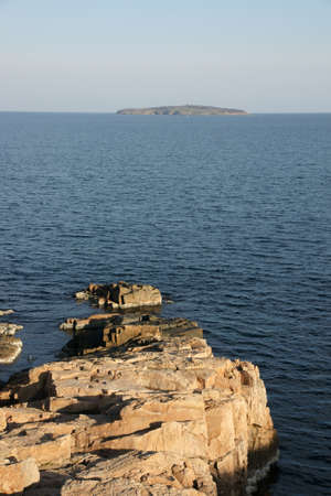 rocks and island 8の写真素材