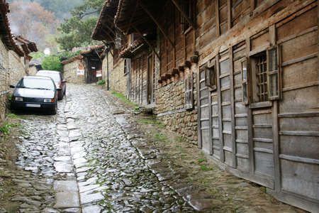 village street 8の写真素材