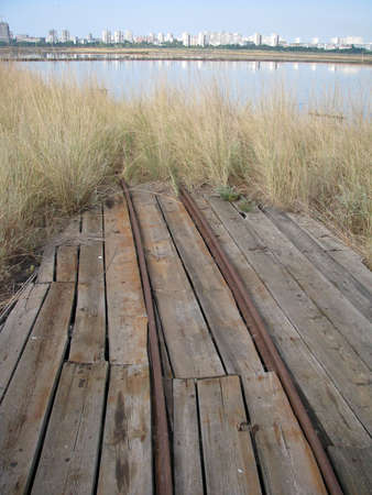 forgotten railway 1の写真素材