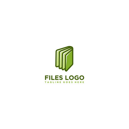 files logo vector designs templateのイラスト素材