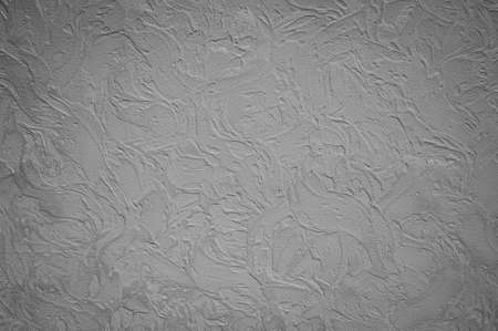 White stucco wall background. White painted cement wall texture stoneの写真素材