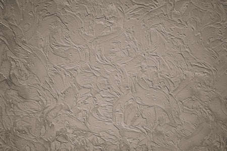 Silver stucco wall background. White painted cement wall texture stoneの写真素材
