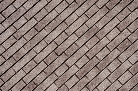 Wall texture and gray block pattern old, are suitable for a simple design background.の写真素材