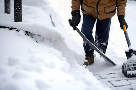 Hidden Landscape: Snow Removal Magic.の素材