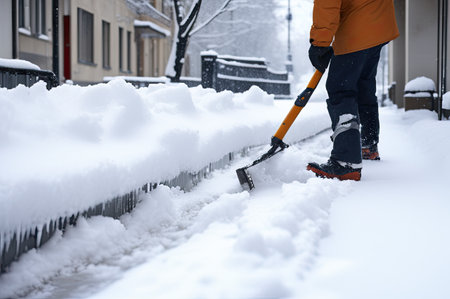 Hidden Landscape: Snow Removal Magic.の素材