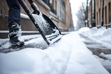 Hidden Landscape: Snow Removal Magic.の素材
