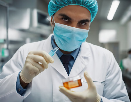 Patient point of view of doctor prescription medicationの素材