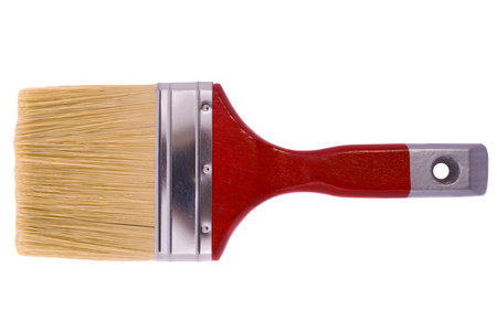 Paintbrush, isolated on white background