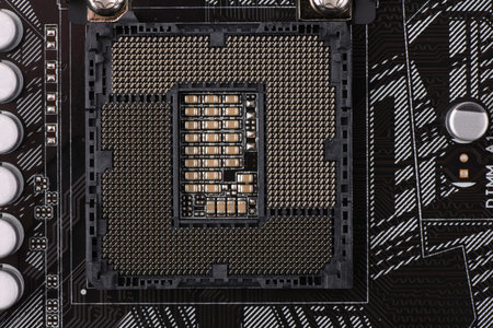 Computer electronic circuit. Use for background or texture