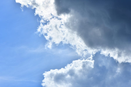 Sky clouds and clouds background. High resolution photo.