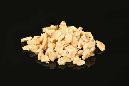 Pomelo isolated on acrylic black background. High resolution photo. Full depth of field.の写真素材