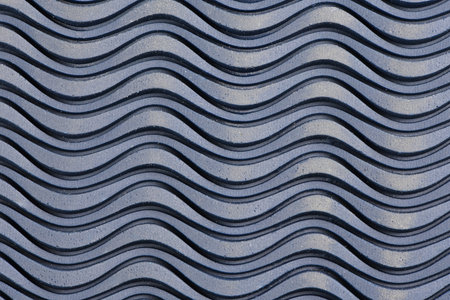 Blue slip rubber pattern, plastic floor texture background. Wallpaper, backdrop, copy space....