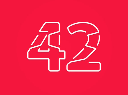 99 number. Modern trendy, creative style design. For logo, brand label, design elements, corporate...
