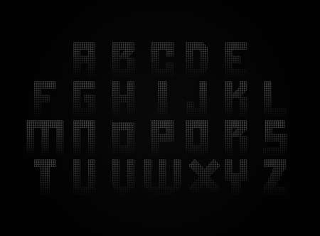J letter technology font, phone or computer design. For logo, brand label, design elements, application etc. Isolated vector illustrationのイラスト素材