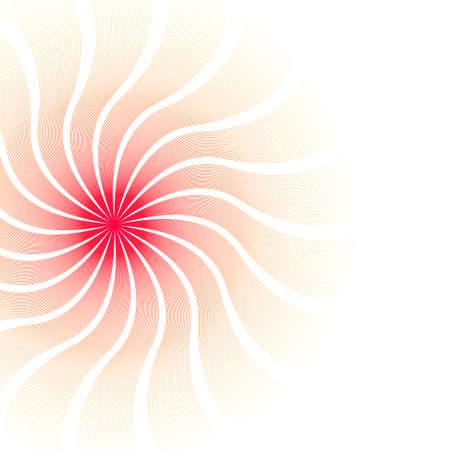 Beautiful flower image of the lines. Technological design. Flower on a white background.のイラスト素材