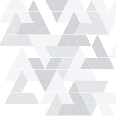 Isometric figures on a white background. Bright shades of gray. Geometric pattern.のイラスト素材