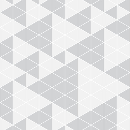 Abstract background with triangles on a white background. Monochrome image.のイラスト素材