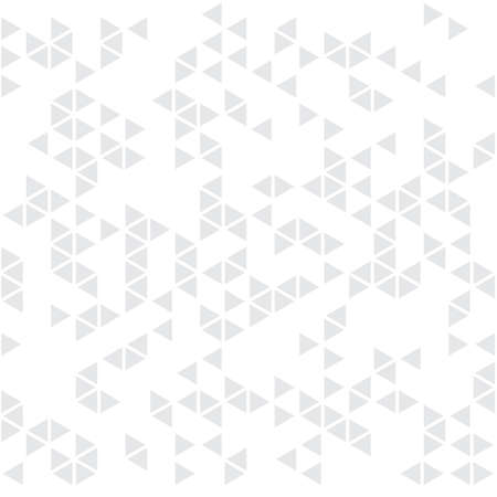 Grey triangles on a white background. Monochrome image.のイラスト素材