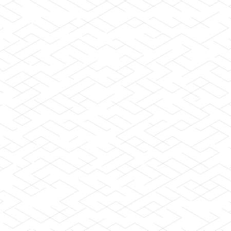 Isometric pattern of lines. Broken lines. Labyrinth.のイラスト素材