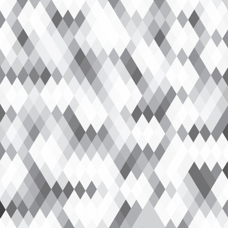 Abstract background with a geometric figures. Diamonds. Shades of gray.