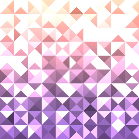 Abstract background from different triangles. Shades of Dawn. Gentle colors. metal effect.