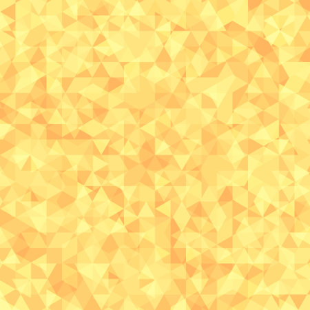 Orange background with triangles. The faces of the pyramid.