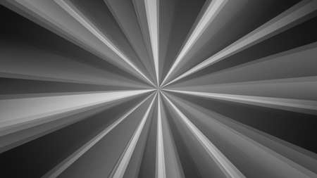 Abstract background of white light rays. Monochrome image. Shades of gray.のイラスト素材