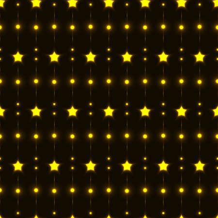 Seamless background of stars. Christmas pattern.のイラスト素材