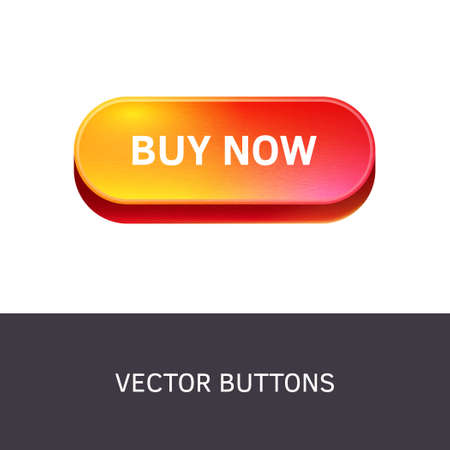 Button for web stores and apps. Hot sale. Juicy colors.のイラスト素材