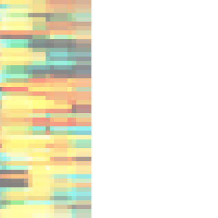 Abstract pattern with rectangles on a white background. Warm tones.のイラスト素材