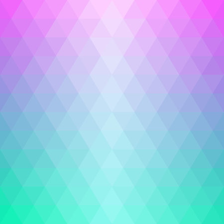 The contrast image of the triangles. Polygon style.