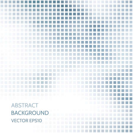 Pattern of blue rectangles on a white background. Heavenly shades of blue.のイラスト素材