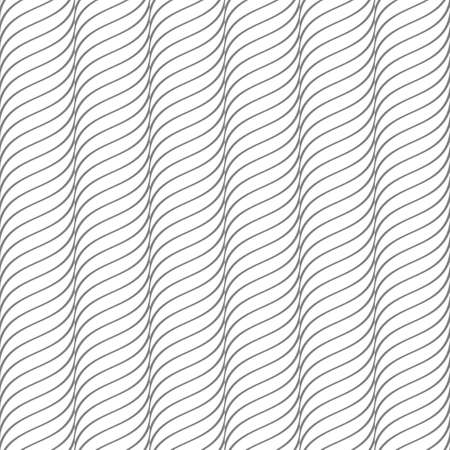 Abstract seamless pattern with set of wavy elements. Original background.のイラスト素材
