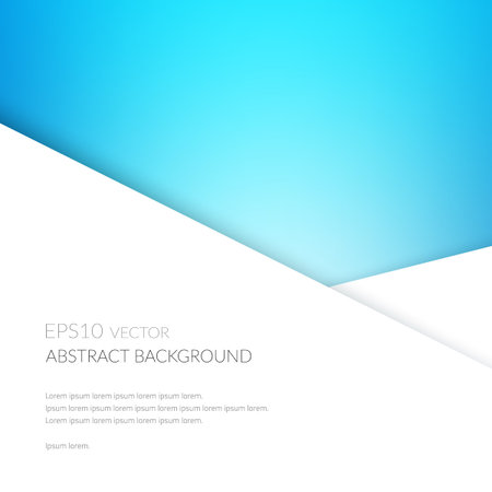 Abstract background with an original layered geometric pattern. Space for text. Overlapping sheets of paper.のイラスト素材