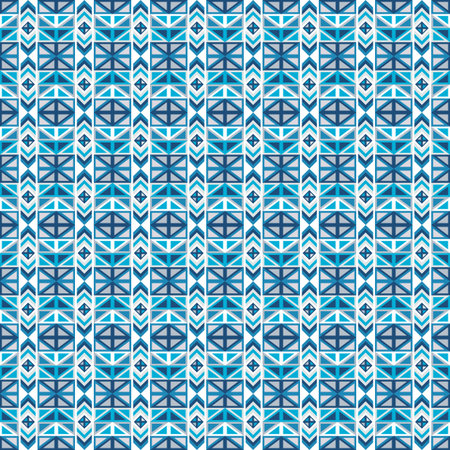 Abstract seamless pattern of various geometric elements. Ethnic style.