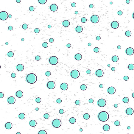Abstract seamless pattern with geometric shapes and texture. Bright colors.