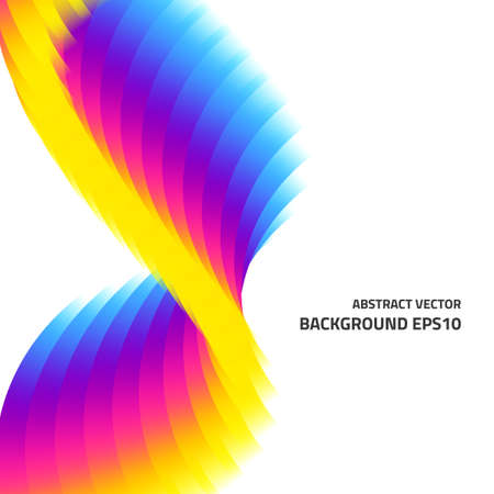 Abstract background bright. Transitions of color and shape.のイラスト素材