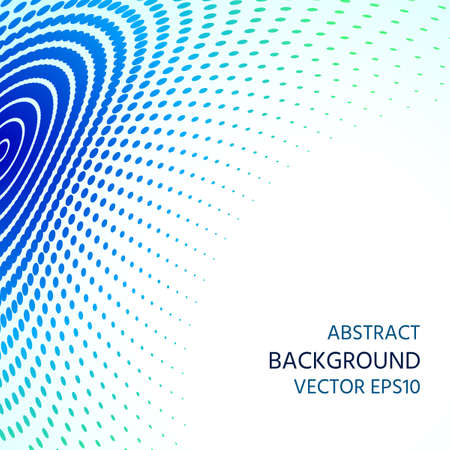 Abstract background of semitones. Distortion of space.のイラスト素材