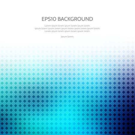 Abstract with bright shades of blue. White space for text. Geometric pattern.のイラスト素材