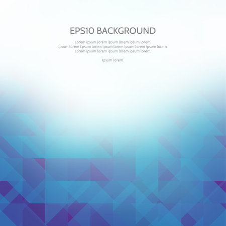 Abstract background with geometric patterns. Shades of blue.のイラスト素材