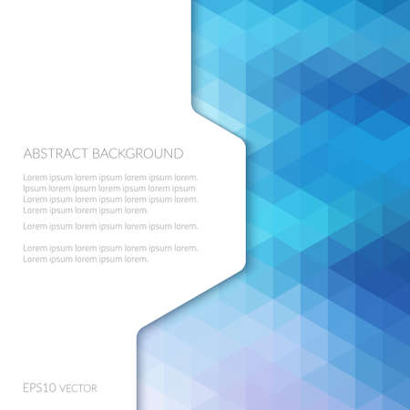 Abstract background in isometric style. Geometric pattern.のイラスト素材