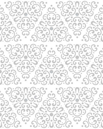 Abstract seamless pattern in vintage style. Interlocking shapes and textures.のイラスト素材