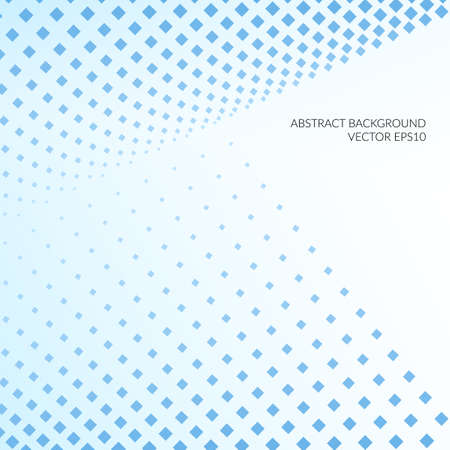 Abstract design with geometric semi tones.のイラスト素材