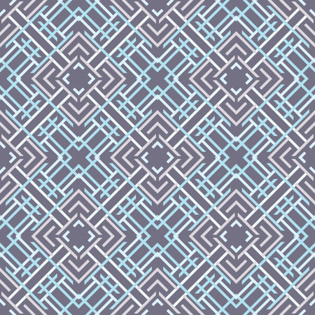 Seamless pattern of lines and squares. Overlay elements on top of each other.