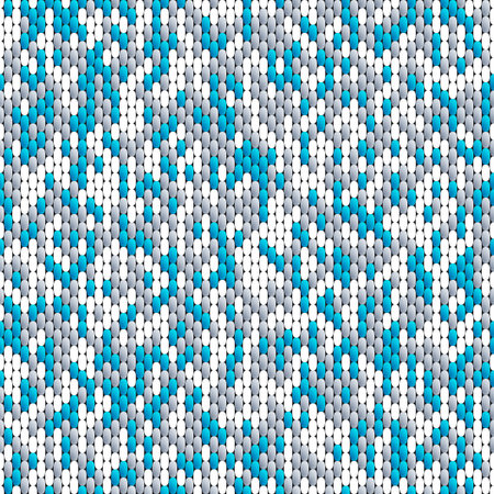 Abstract seamless pattern of the elements mosaic. The texture of the fabric. Seams and stitches on...